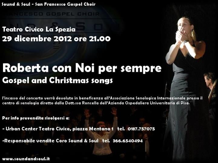 Concerto gospel (La Spezia, 29 Dicembre 2012)